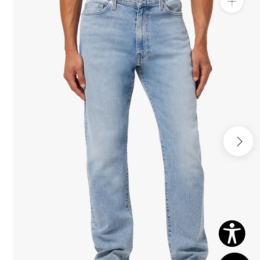 Joe's Jeans Blue Straight Fit Denim
